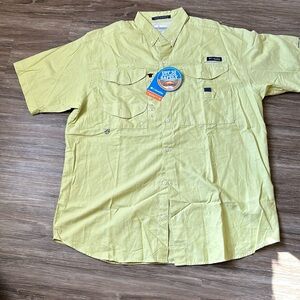 Men Columbia Sports Shirt NWT, Size L, Golf, Fishing, Work Corp